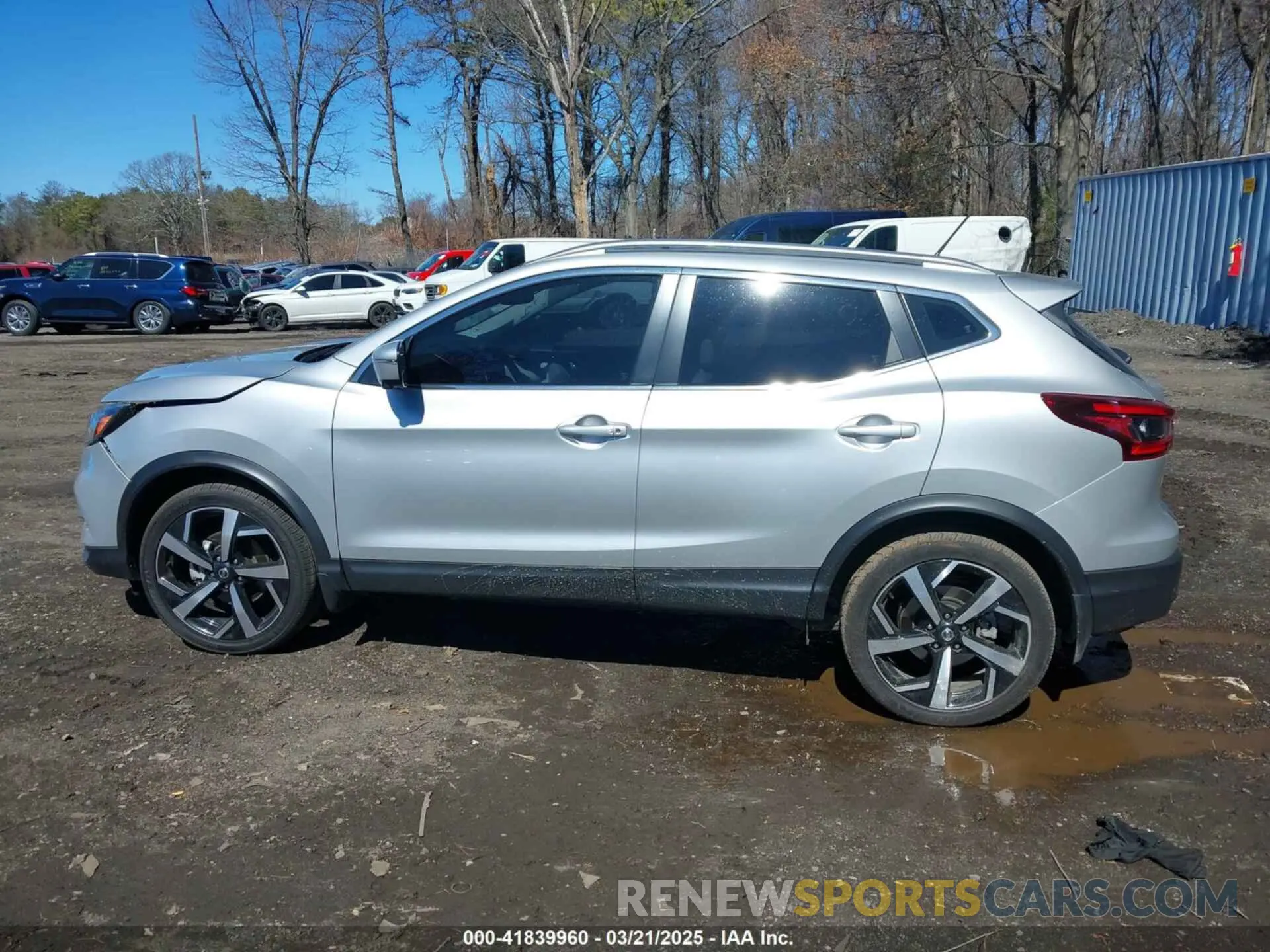 14 Photograph of a damaged car JN1BJ1CW5NW484654 NISSAN ROGUE SPORT 2022