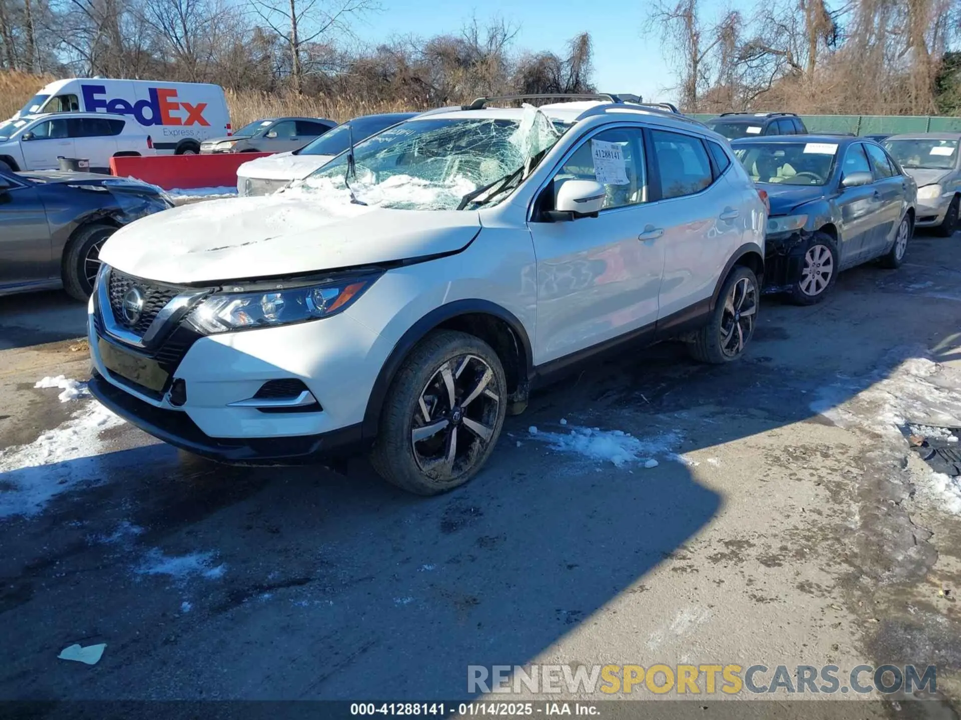 2 Photograph of a damaged car JN1BJ1CW5NW498960 NISSAN ROGUE SPORT 2022