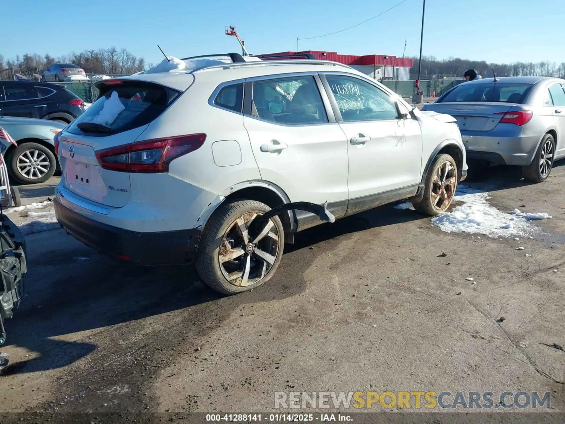 4 Photograph of a damaged car JN1BJ1CW5NW498960 NISSAN ROGUE SPORT 2022