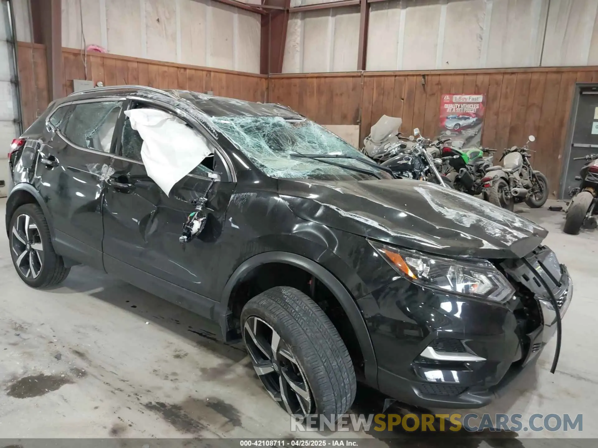 13 Photograph of a damaged car JN1BJ1CW6NW492455 NISSAN ROGUE SPORT 2022