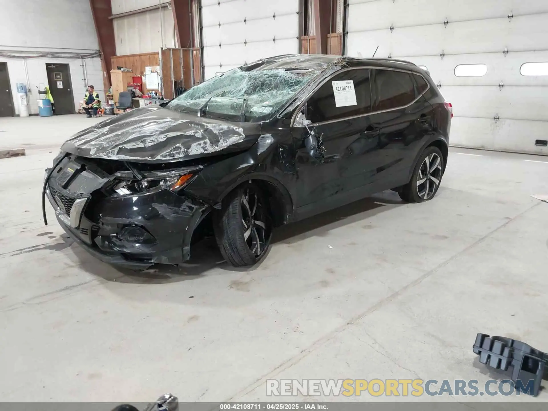 2 Photograph of a damaged car JN1BJ1CW6NW492455 NISSAN ROGUE SPORT 2022