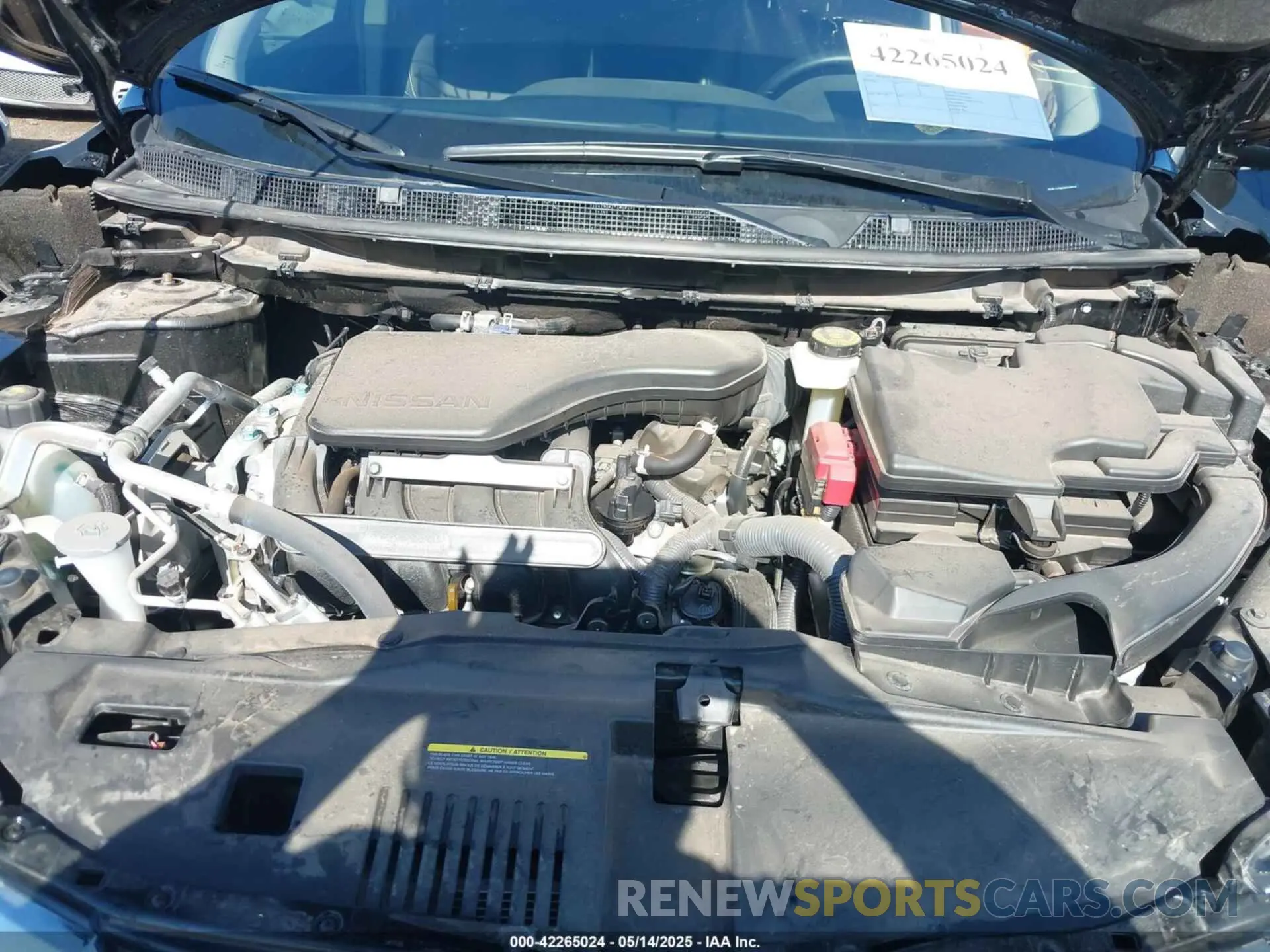 10 Photograph of a damaged car JN1BJ1CW6NW498725 NISSAN ROGUE SPORT 2022