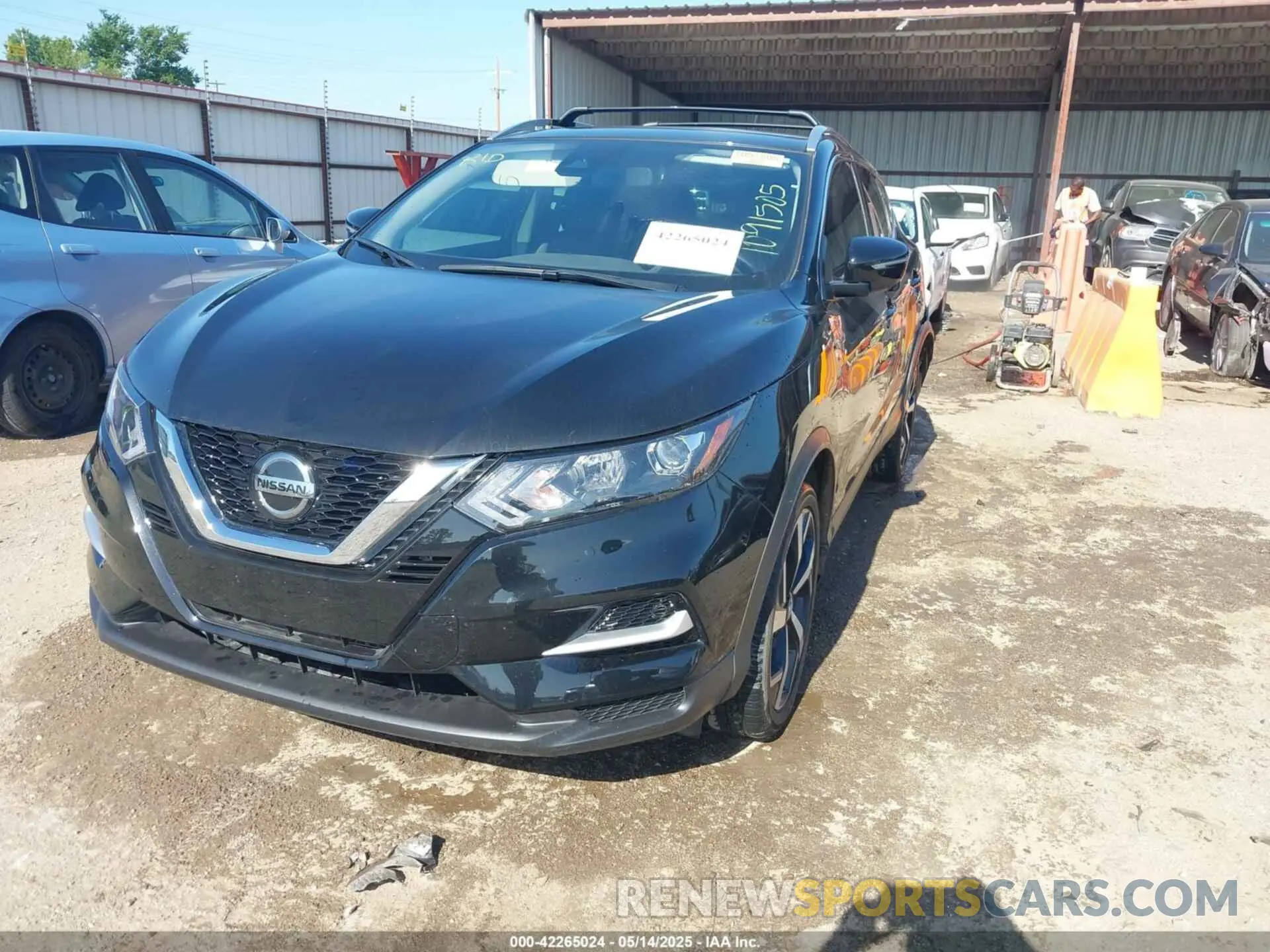 2 Photograph of a damaged car JN1BJ1CW6NW498725 NISSAN ROGUE SPORT 2022