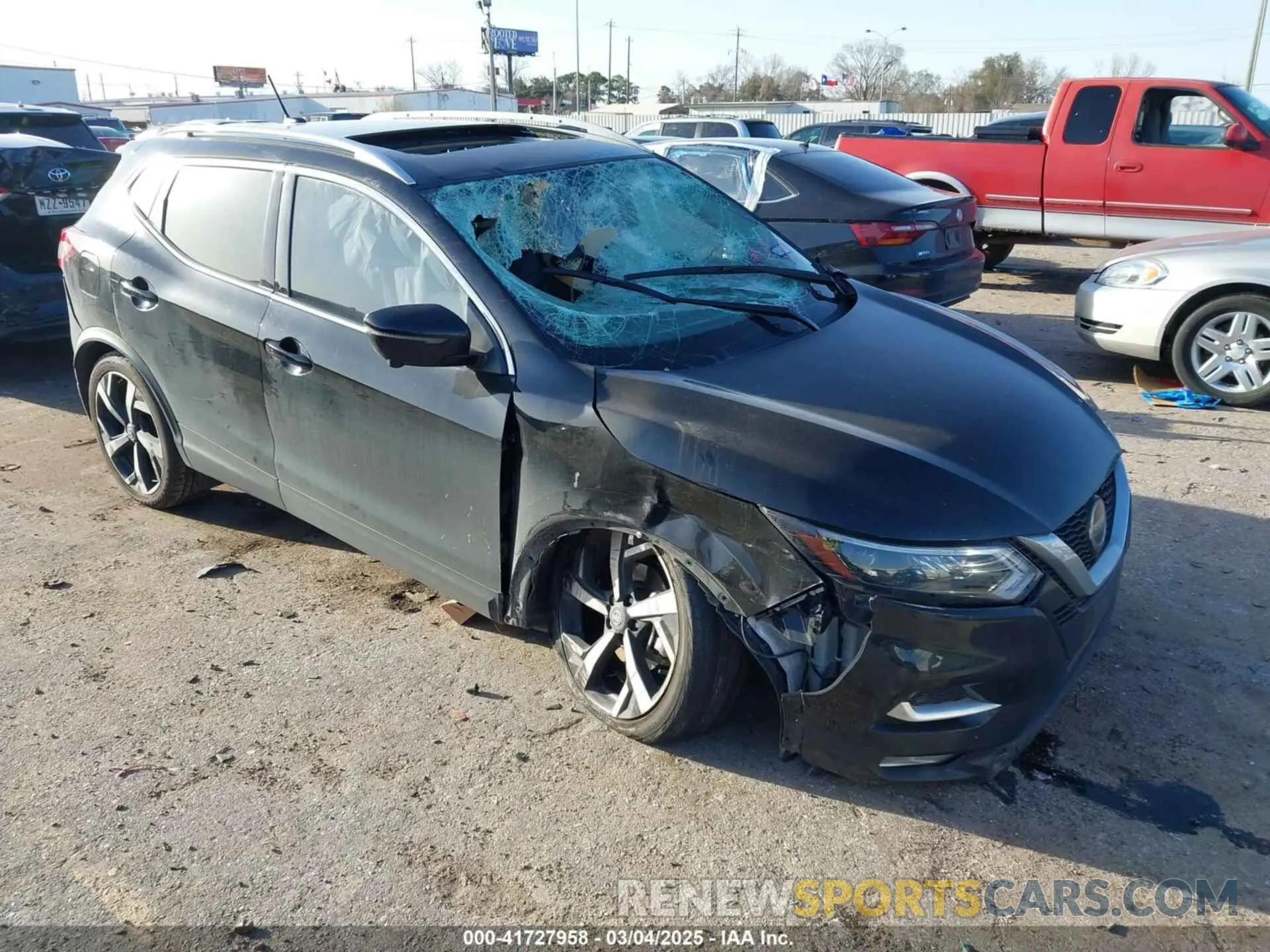 1 Photograph of a damaged car JN1BJ1CW7NW486759 NISSAN ROGUE SPORT 2022