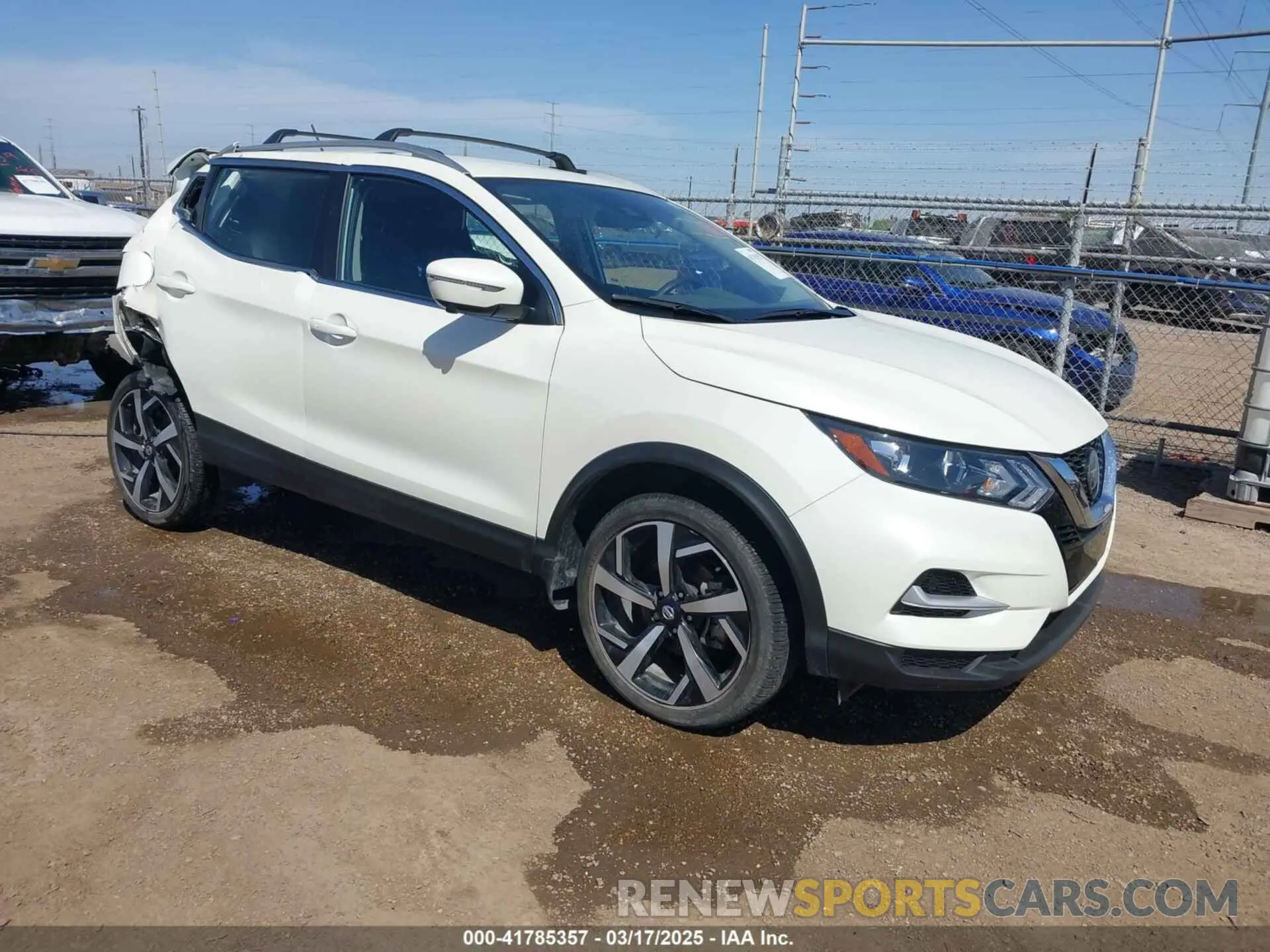 1 Photograph of a damaged car JN1BJ1CW7NW497468 NISSAN ROGUE SPORT 2022