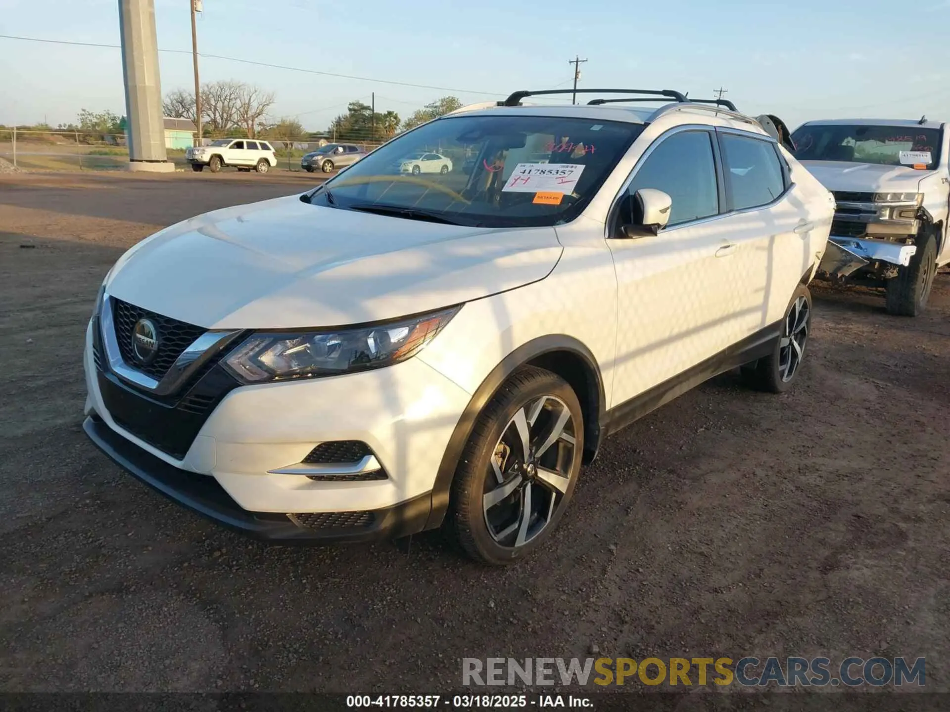 2 Photograph of a damaged car JN1BJ1CW7NW497468 NISSAN ROGUE SPORT 2022