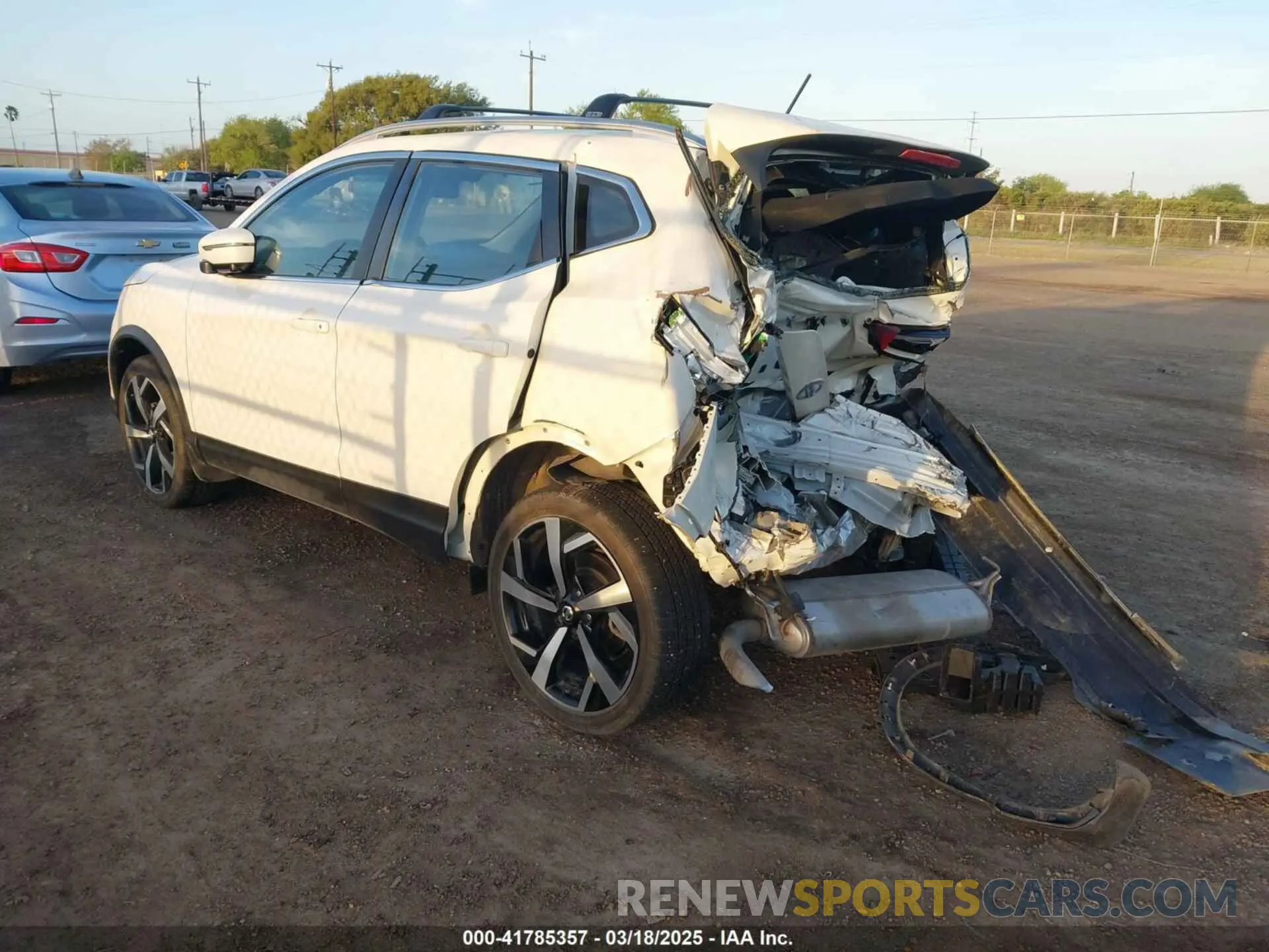 3 Photograph of a damaged car JN1BJ1CW7NW497468 NISSAN ROGUE SPORT 2022