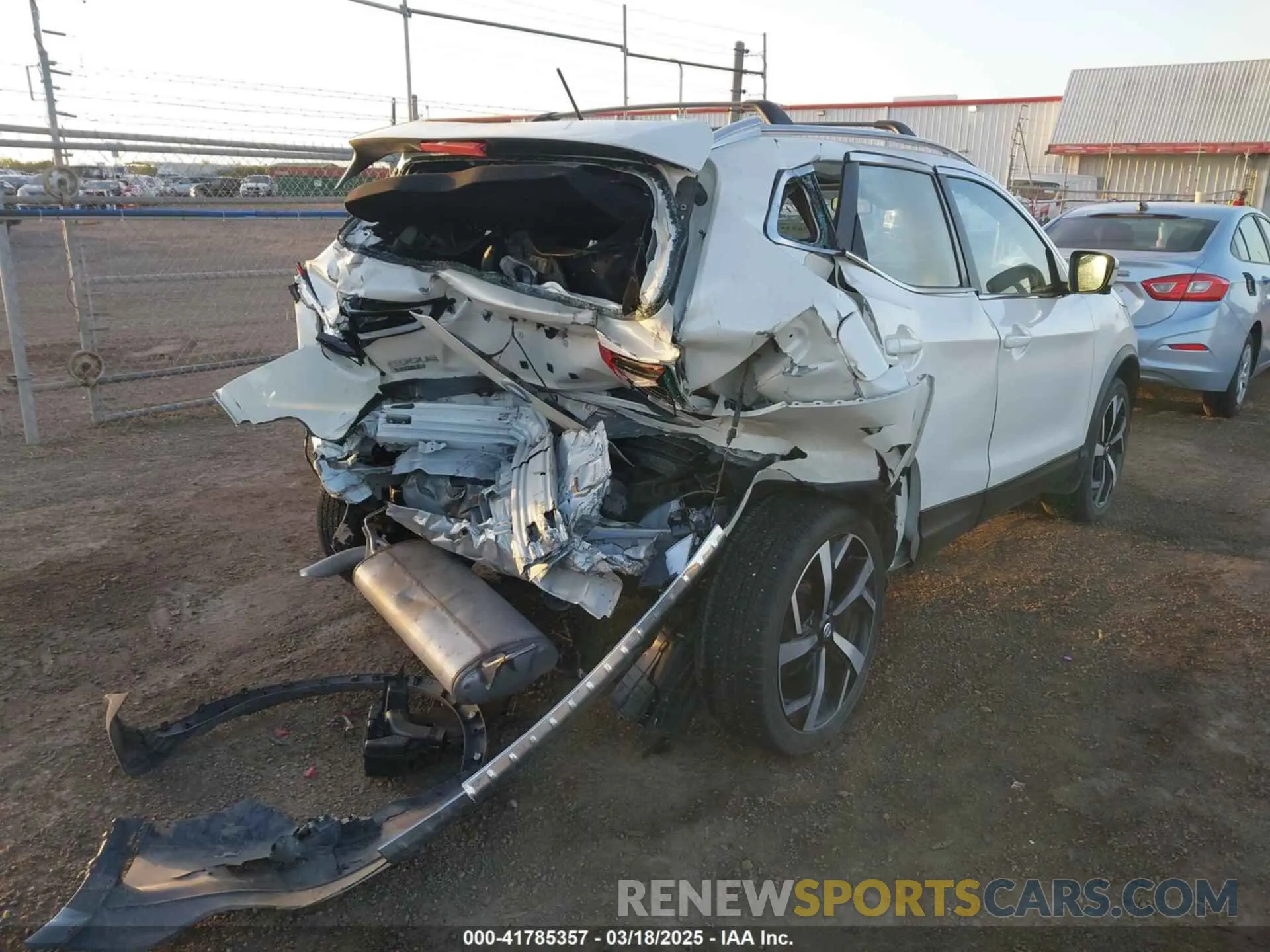 6 Photograph of a damaged car JN1BJ1CW7NW497468 NISSAN ROGUE SPORT 2022