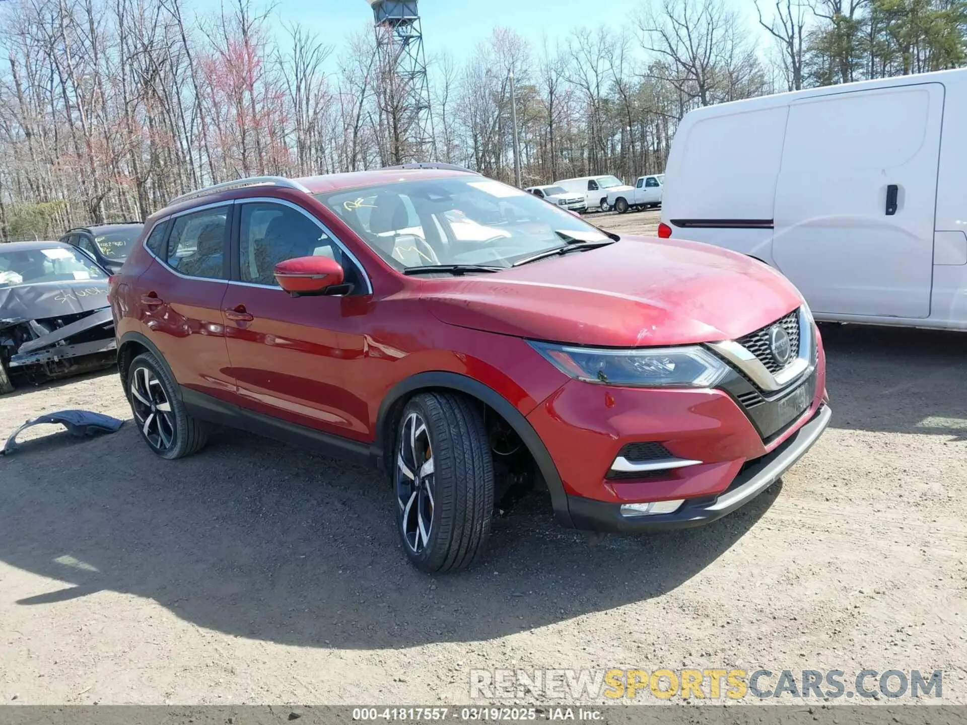 1 Photograph of a damaged car JN1BJ1CW9NW485693 NISSAN ROGUE SPORT 2022