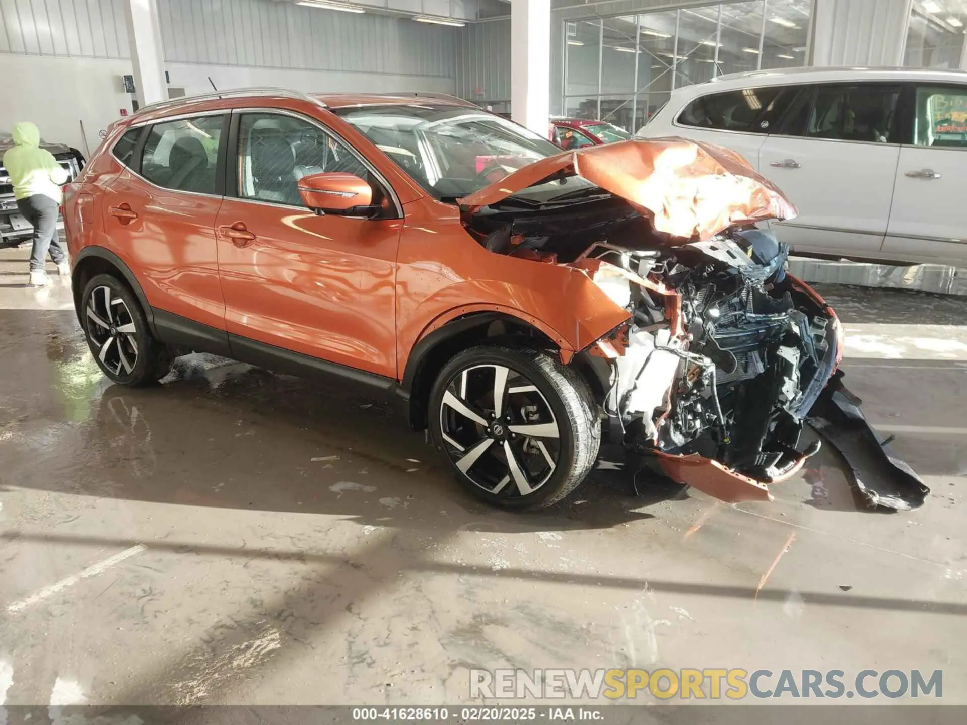 1 Photograph of a damaged car JN1BJ1CW9NW493843 NISSAN ROGUE SPORT 2022