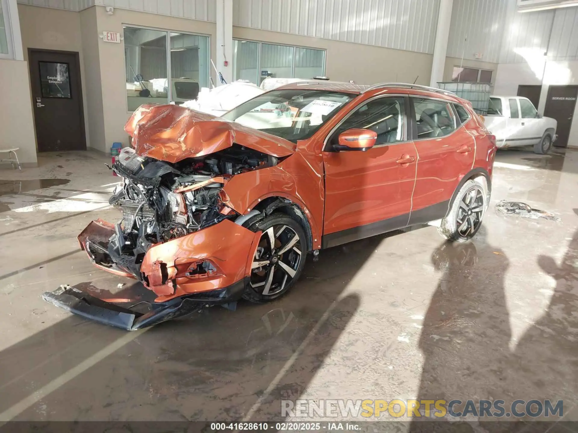 2 Photograph of a damaged car JN1BJ1CW9NW493843 NISSAN ROGUE SPORT 2022