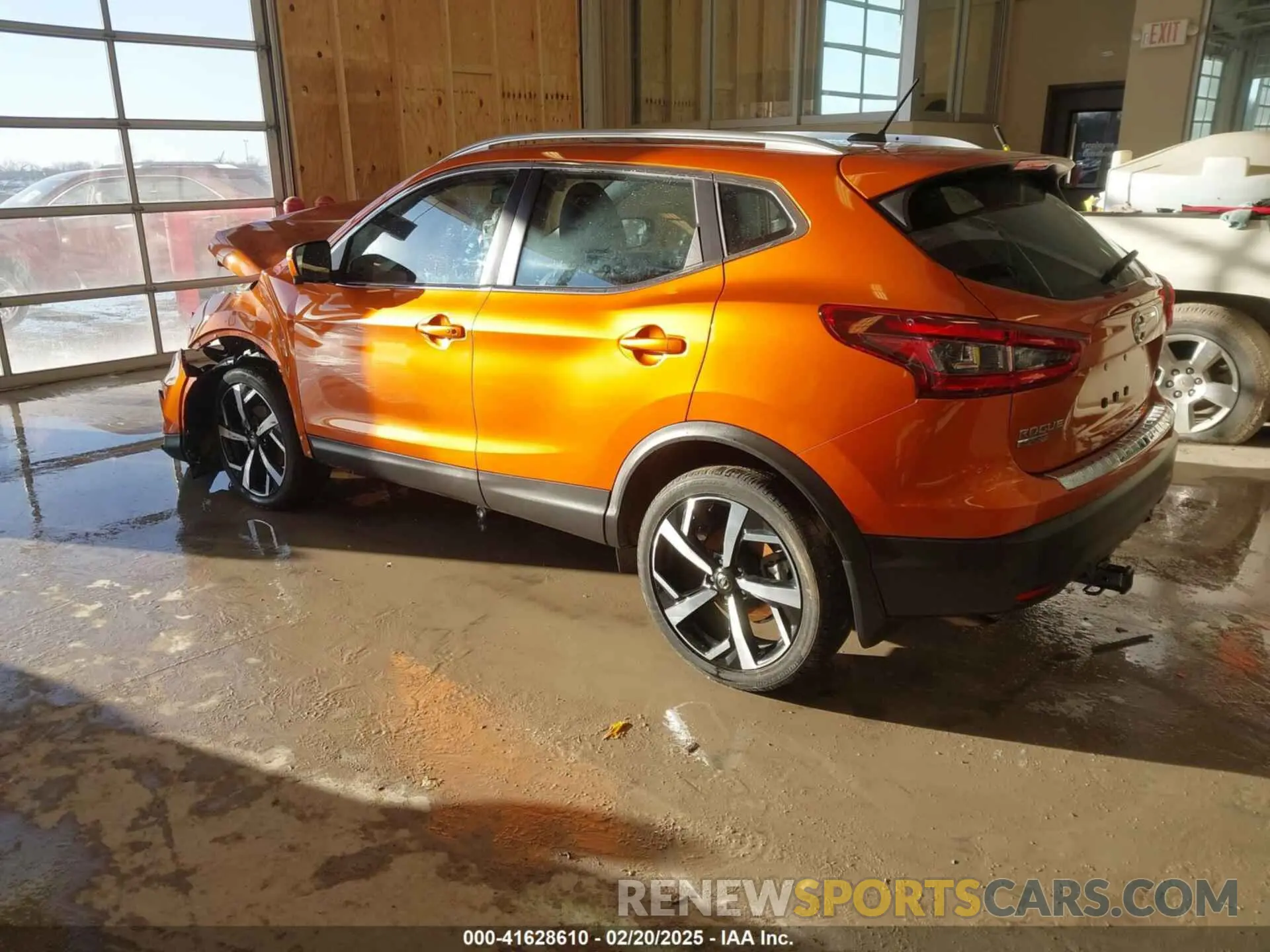 3 Photograph of a damaged car JN1BJ1CW9NW493843 NISSAN ROGUE SPORT 2022