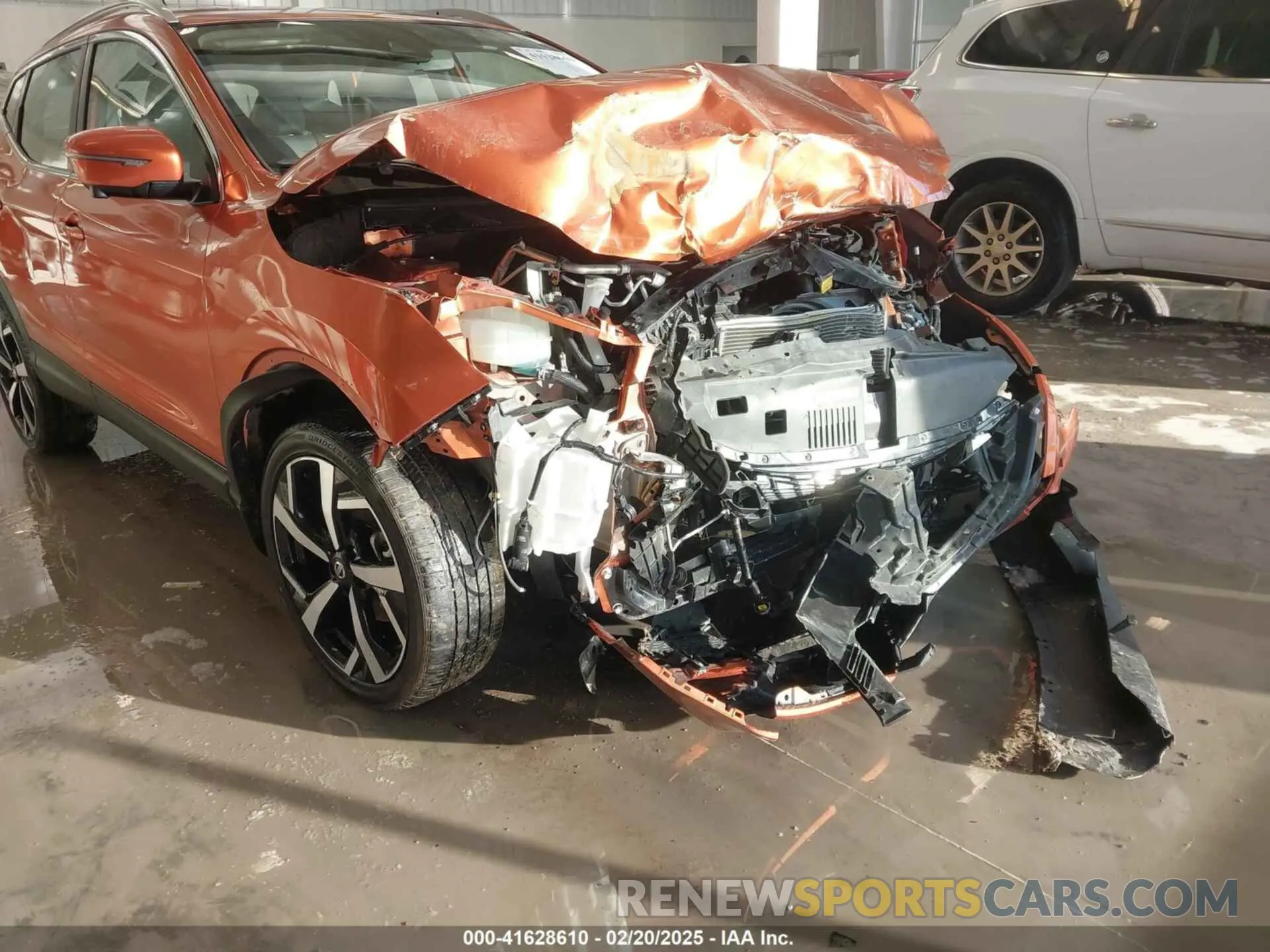 6 Photograph of a damaged car JN1BJ1CW9NW493843 NISSAN ROGUE SPORT 2022
