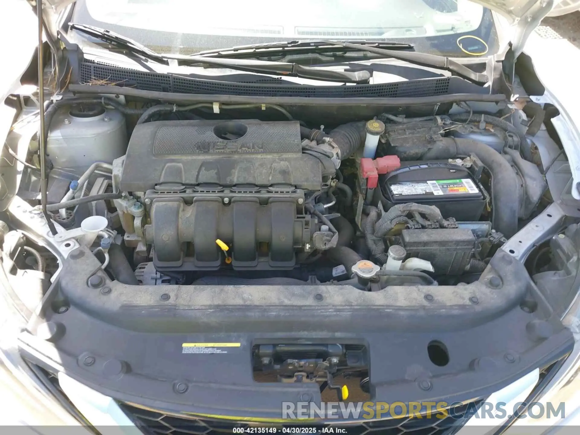 10 Photograph of a damaged car 3N1AB7AP0KL603025 NISSAN SENTRA 2019