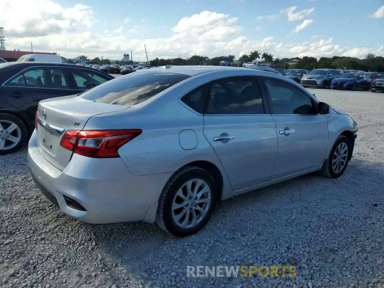 3 Photograph of a damaged car 3N1AB7AP0KL603123 NISSAN SENTRA 2019