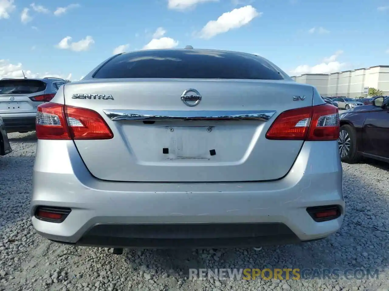 6 Photograph of a damaged car 3N1AB7AP0KL603123 NISSAN SENTRA 2019