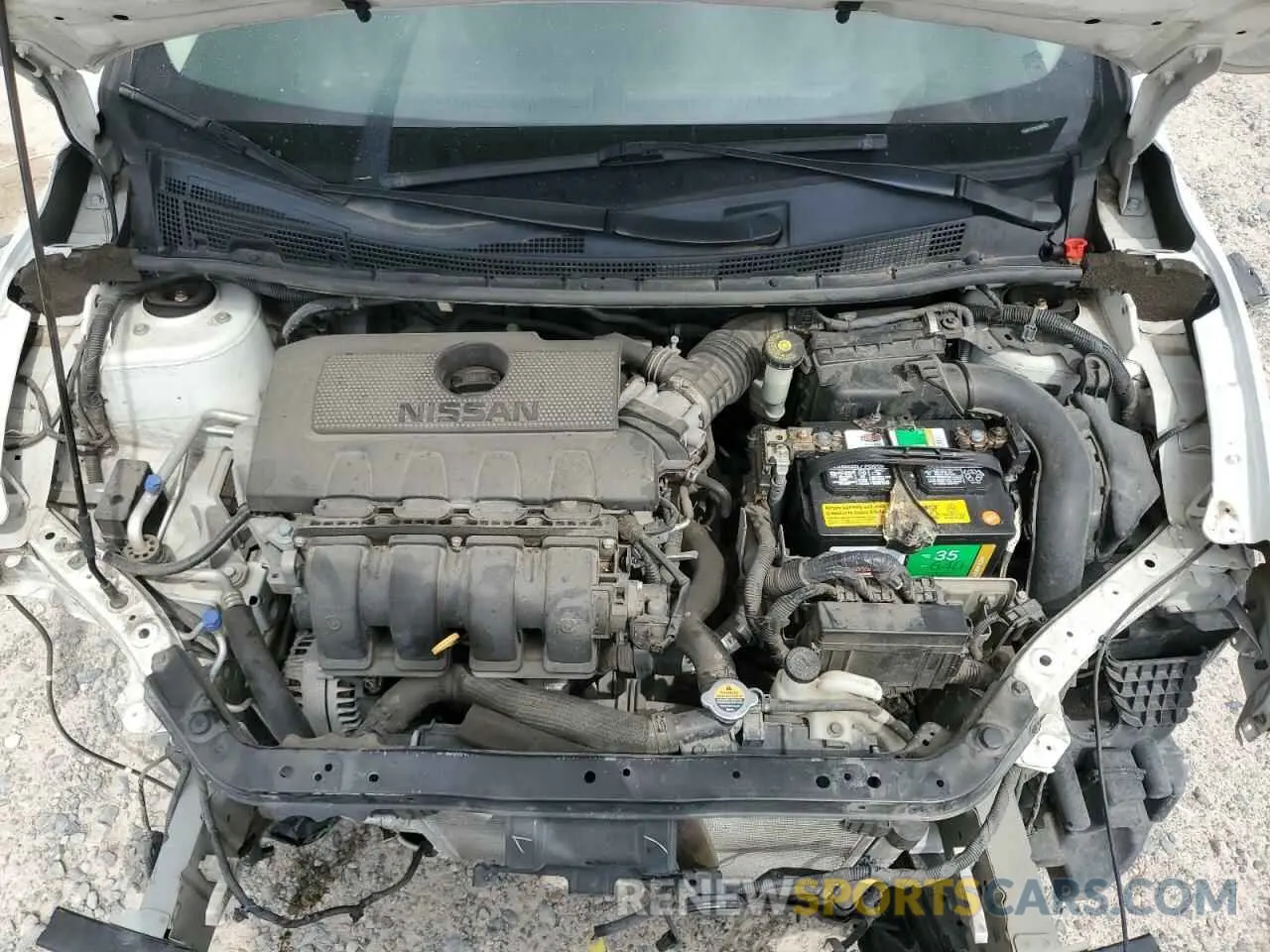 11 Photograph of a damaged car 3N1AB7AP0KL604630 NISSAN SENTRA 2019