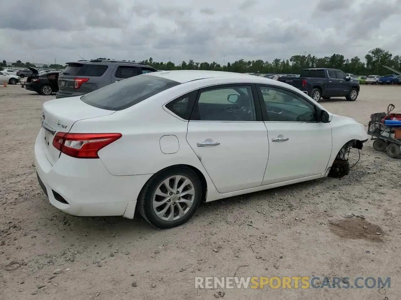 3 Photograph of a damaged car 3N1AB7AP0KL604630 NISSAN SENTRA 2019