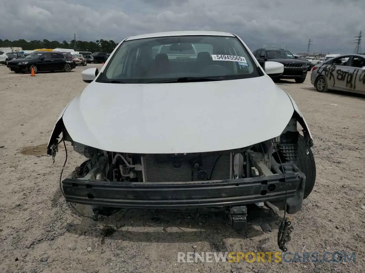 5 Photograph of a damaged car 3N1AB7AP0KL604630 NISSAN SENTRA 2019