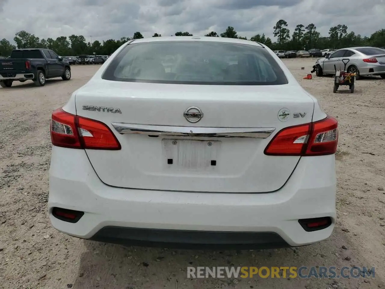 6 Photograph of a damaged car 3N1AB7AP0KL604630 NISSAN SENTRA 2019