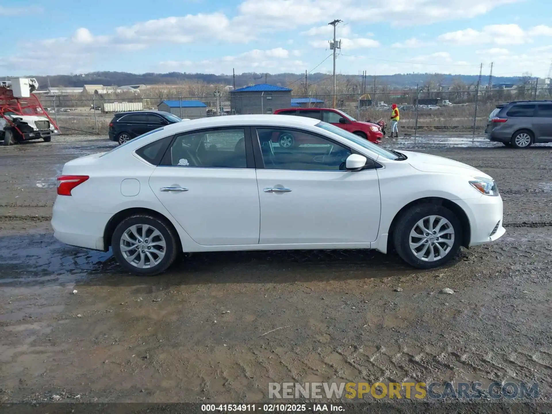 13 Photograph of a damaged car 3N1AB7AP0KL608452 NISSAN SENTRA 2019