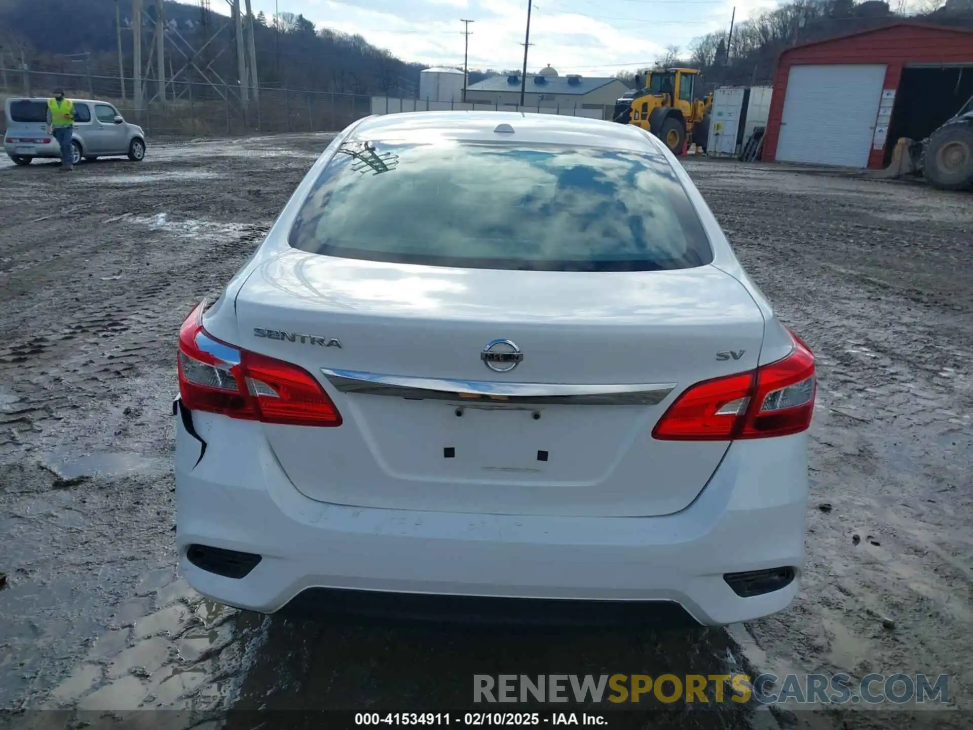 16 Photograph of a damaged car 3N1AB7AP0KL608452 NISSAN SENTRA 2019