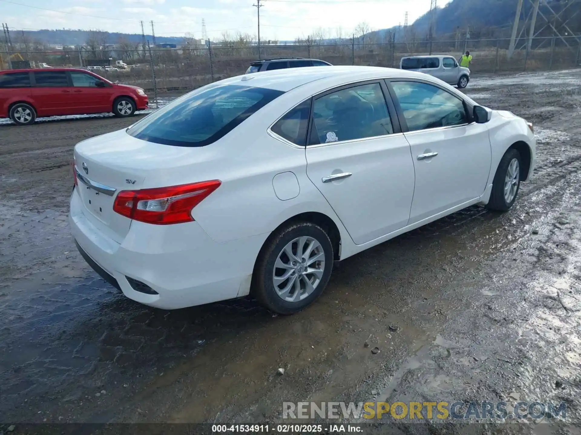 4 Photograph of a damaged car 3N1AB7AP0KL608452 NISSAN SENTRA 2019