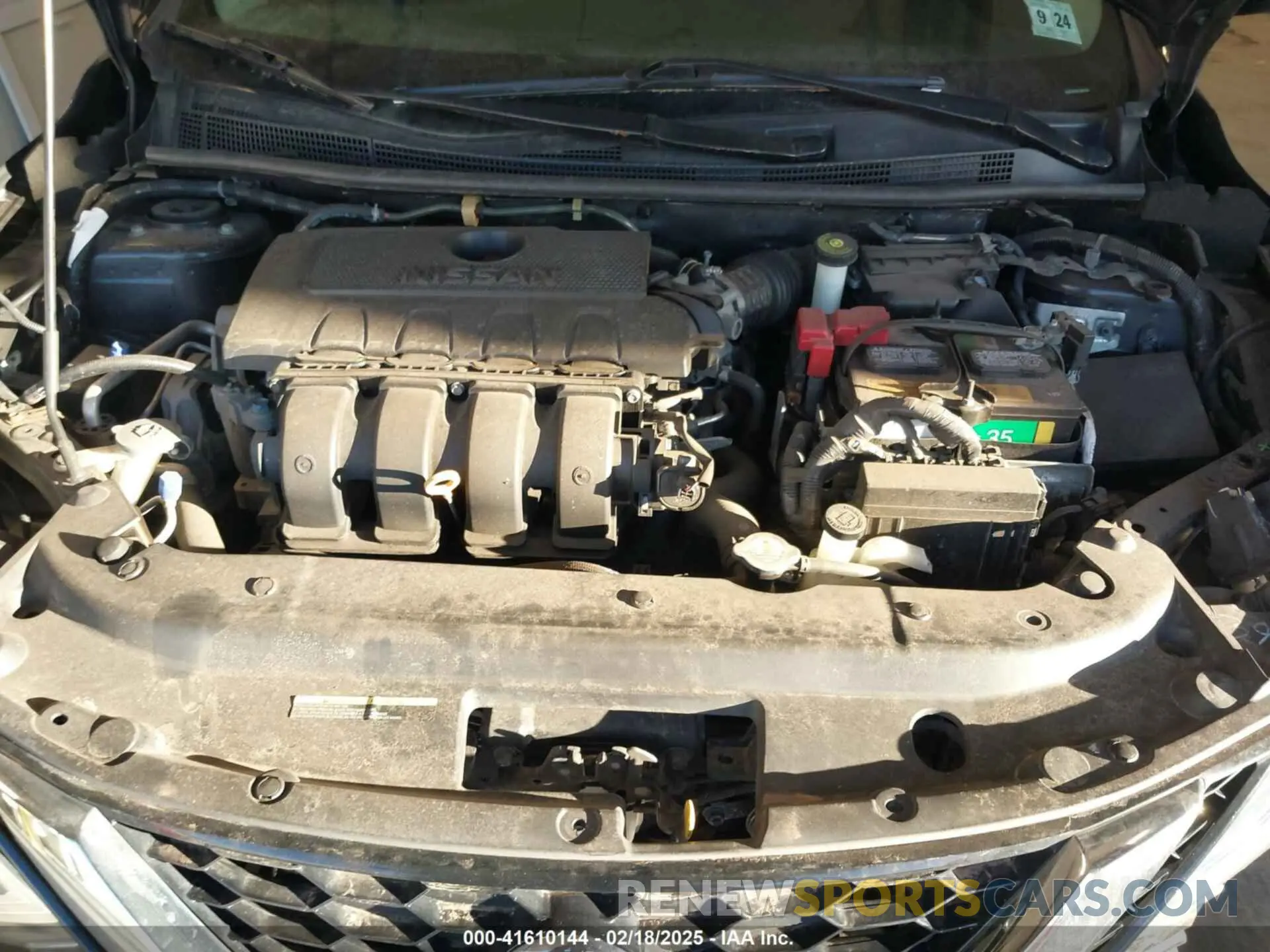 10 Photograph of a damaged car 3N1AB7AP0KL608760 NISSAN SENTRA 2019