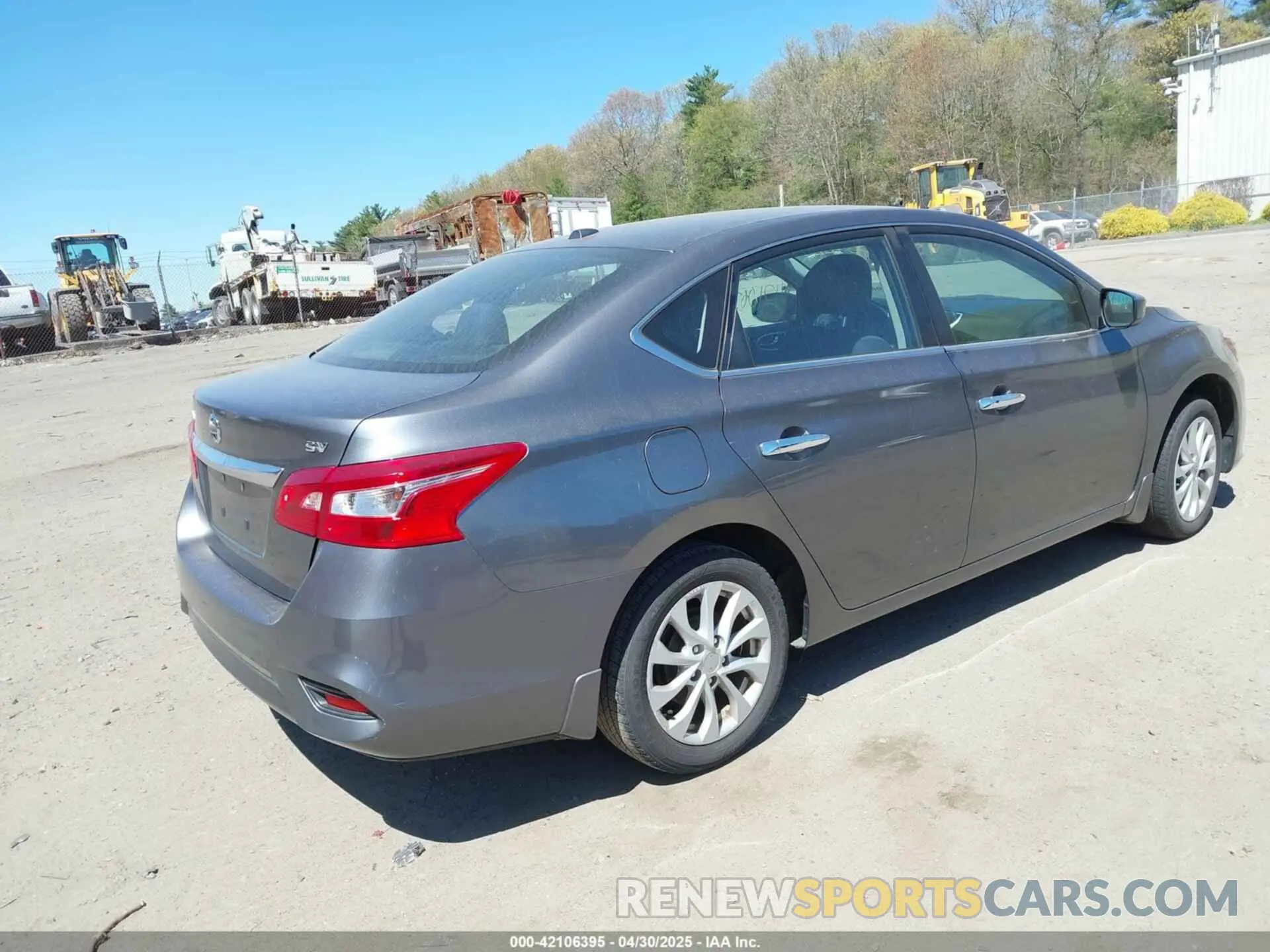 4 Photograph of a damaged car 3N1AB7AP0KL609052 NISSAN SENTRA 2019