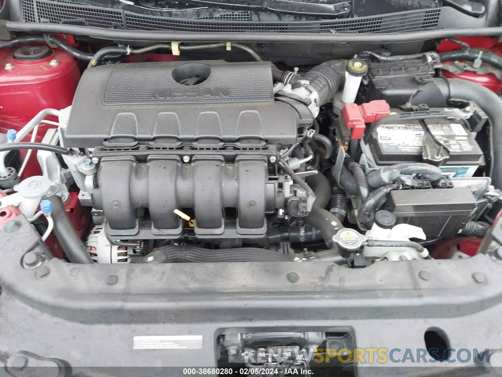 10 Photograph of a damaged car 3N1AB7AP0KL609147 NISSAN SENTRA 2019