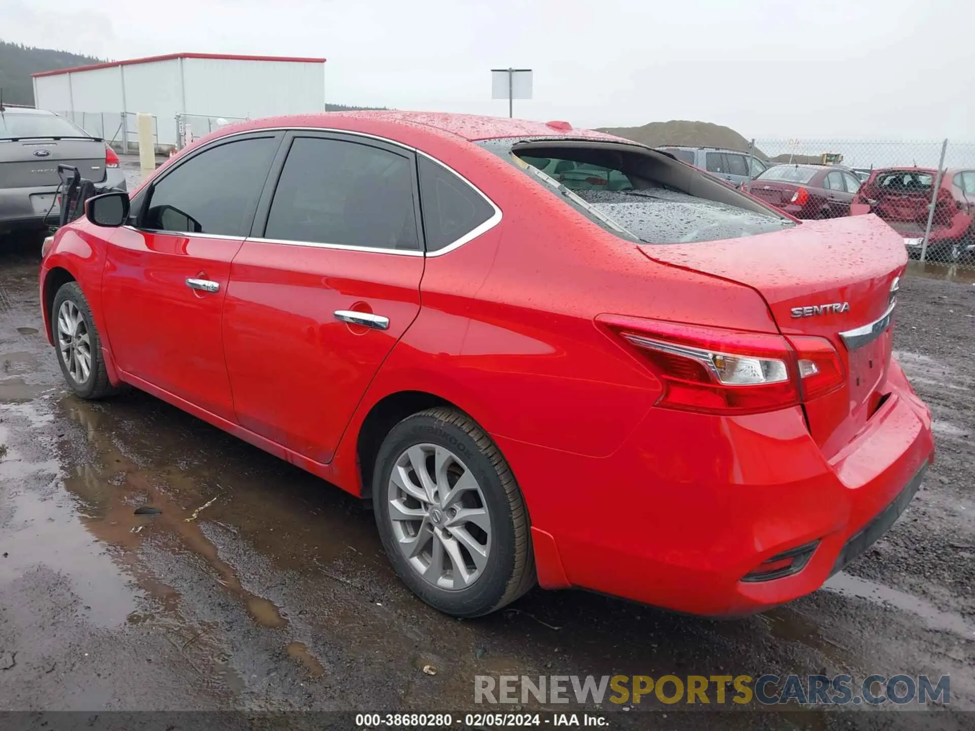 3 Photograph of a damaged car 3N1AB7AP0KL609147 NISSAN SENTRA 2019