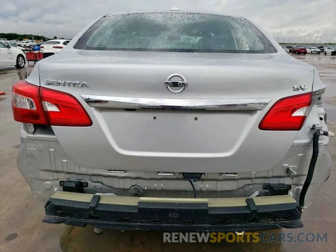6 Photograph of a damaged car 3N1AB7AP0KL613084 NISSAN SENTRA 2019