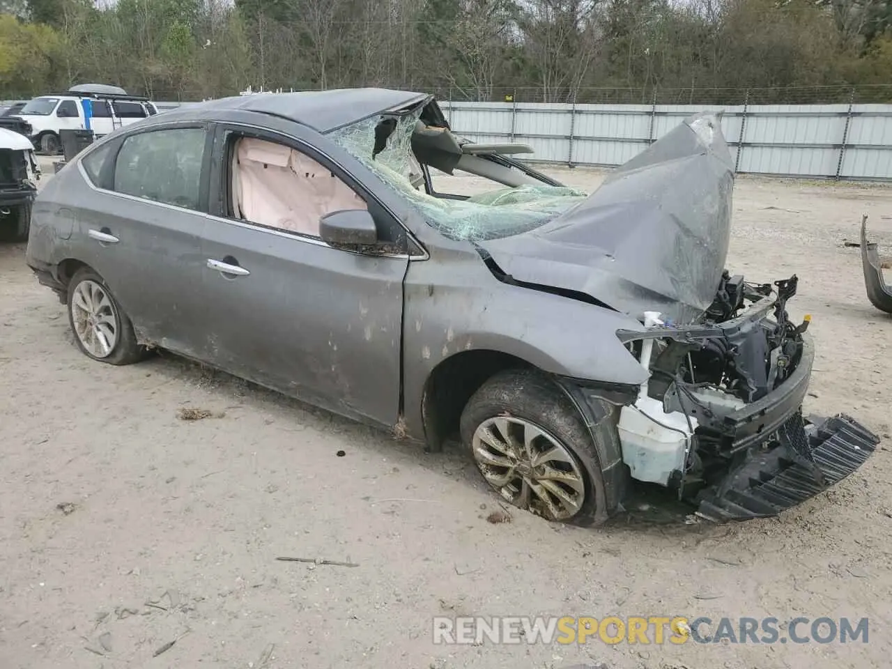 4 Photograph of a damaged car 3N1AB7AP0KL622657 NISSAN SENTRA 2019