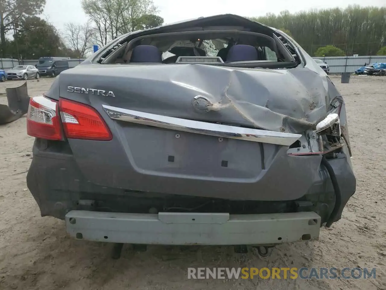 6 Photograph of a damaged car 3N1AB7AP0KL622657 NISSAN SENTRA 2019
