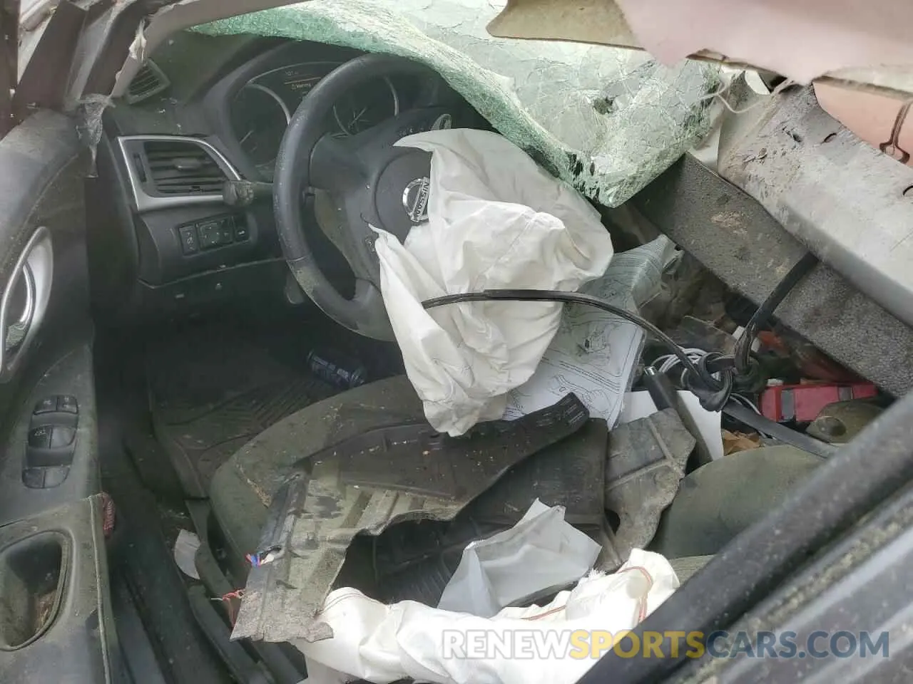 8 Photograph of a damaged car 3N1AB7AP0KL622657 NISSAN SENTRA 2019