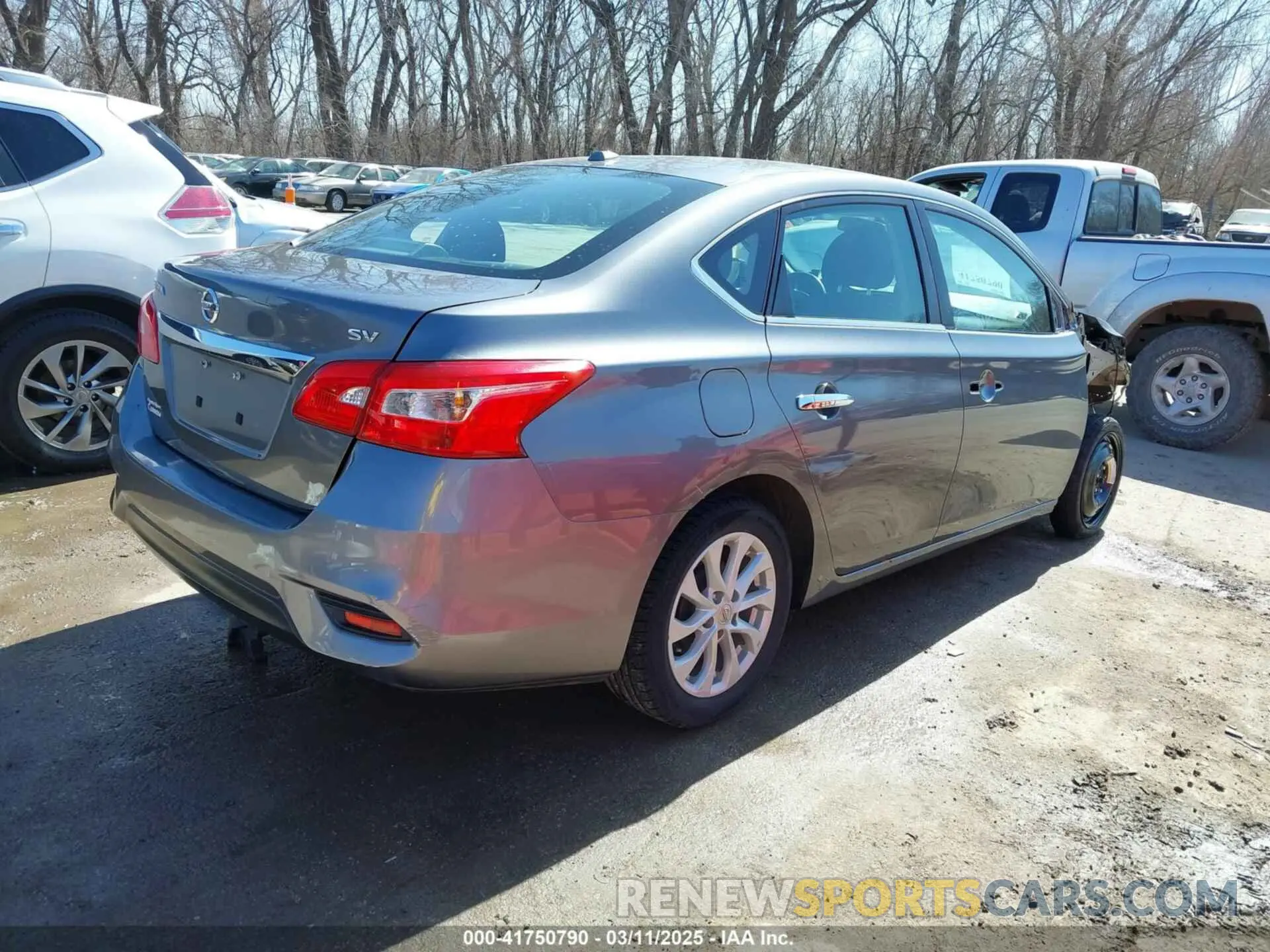 4 Photograph of a damaged car 3N1AB7AP0KL626675 NISSAN SENTRA 2019