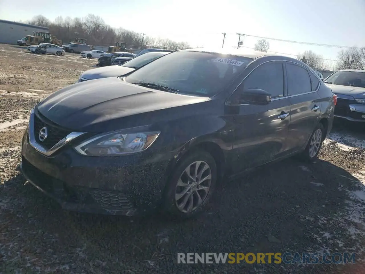 1 Photograph of a damaged car 3N1AB7AP0KL626742 NISSAN SENTRA 2019