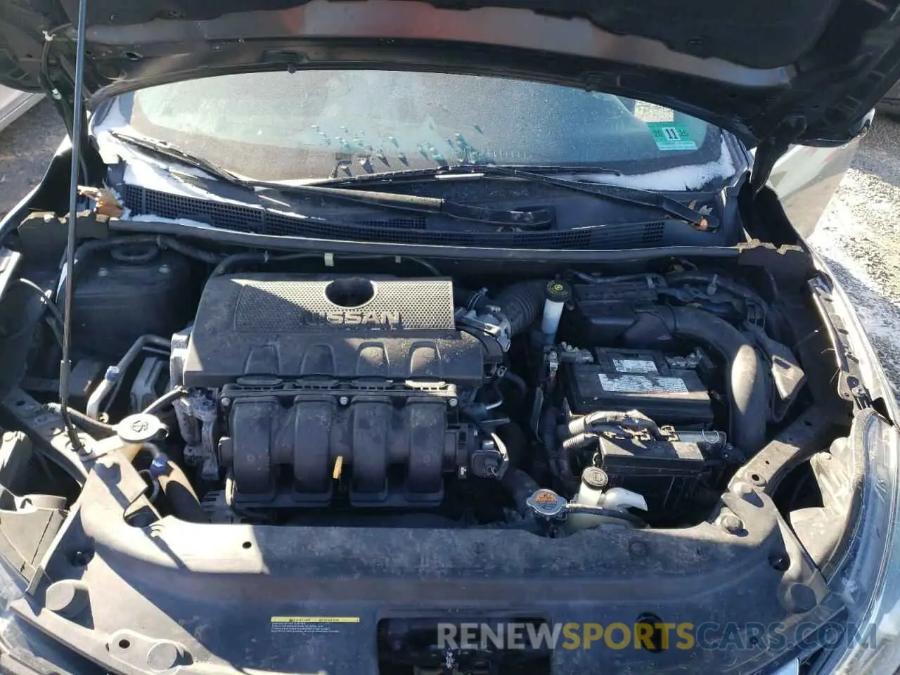 11 Photograph of a damaged car 3N1AB7AP0KL626742 NISSAN SENTRA 2019