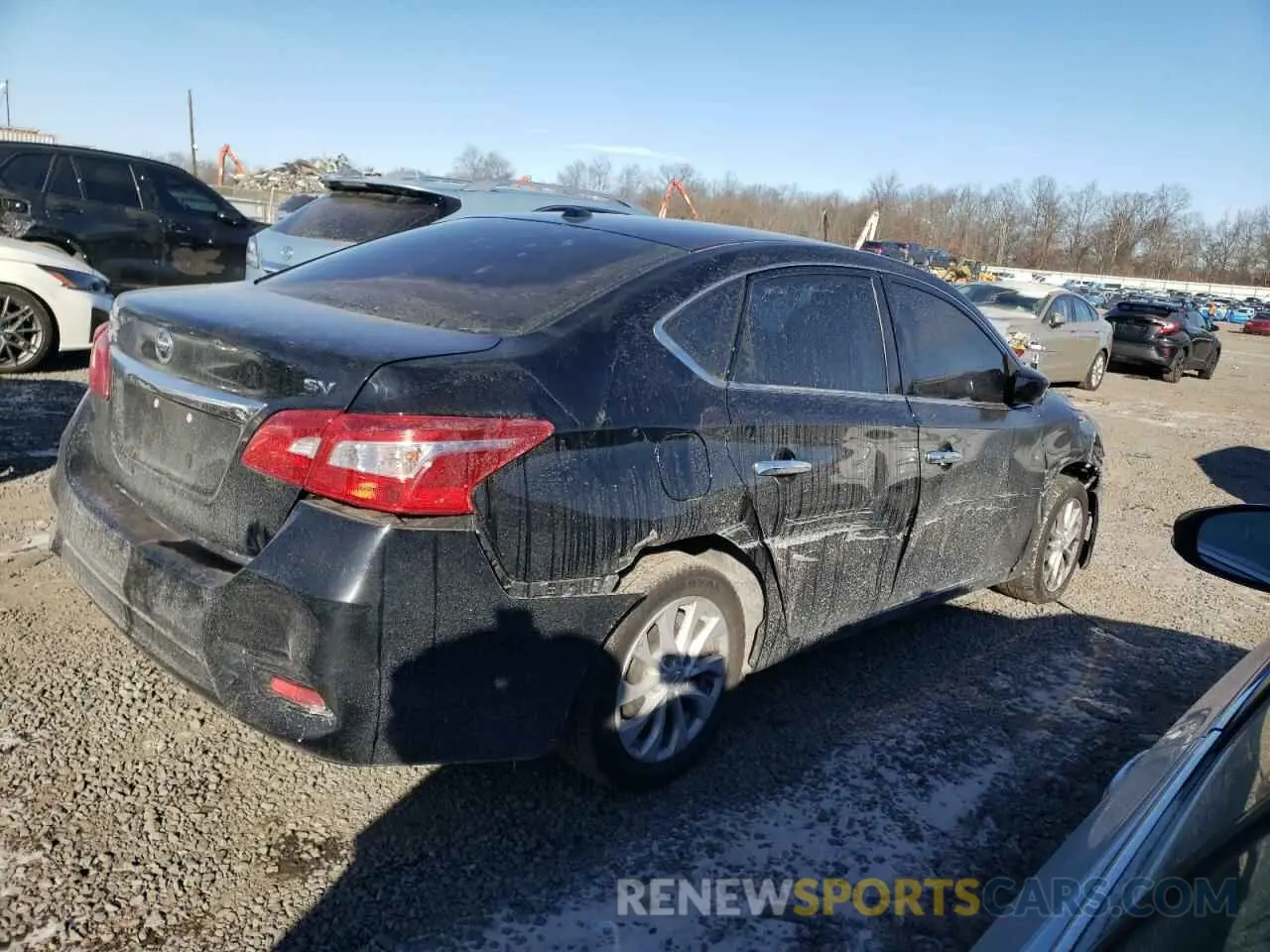 3 Photograph of a damaged car 3N1AB7AP0KL626742 NISSAN SENTRA 2019