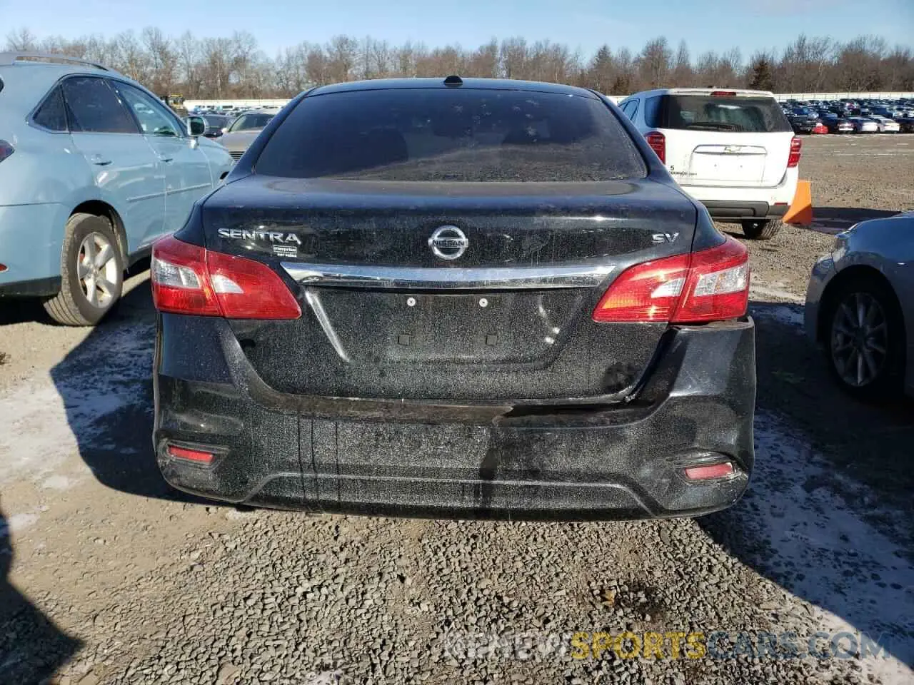 6 Photograph of a damaged car 3N1AB7AP0KL626742 NISSAN SENTRA 2019