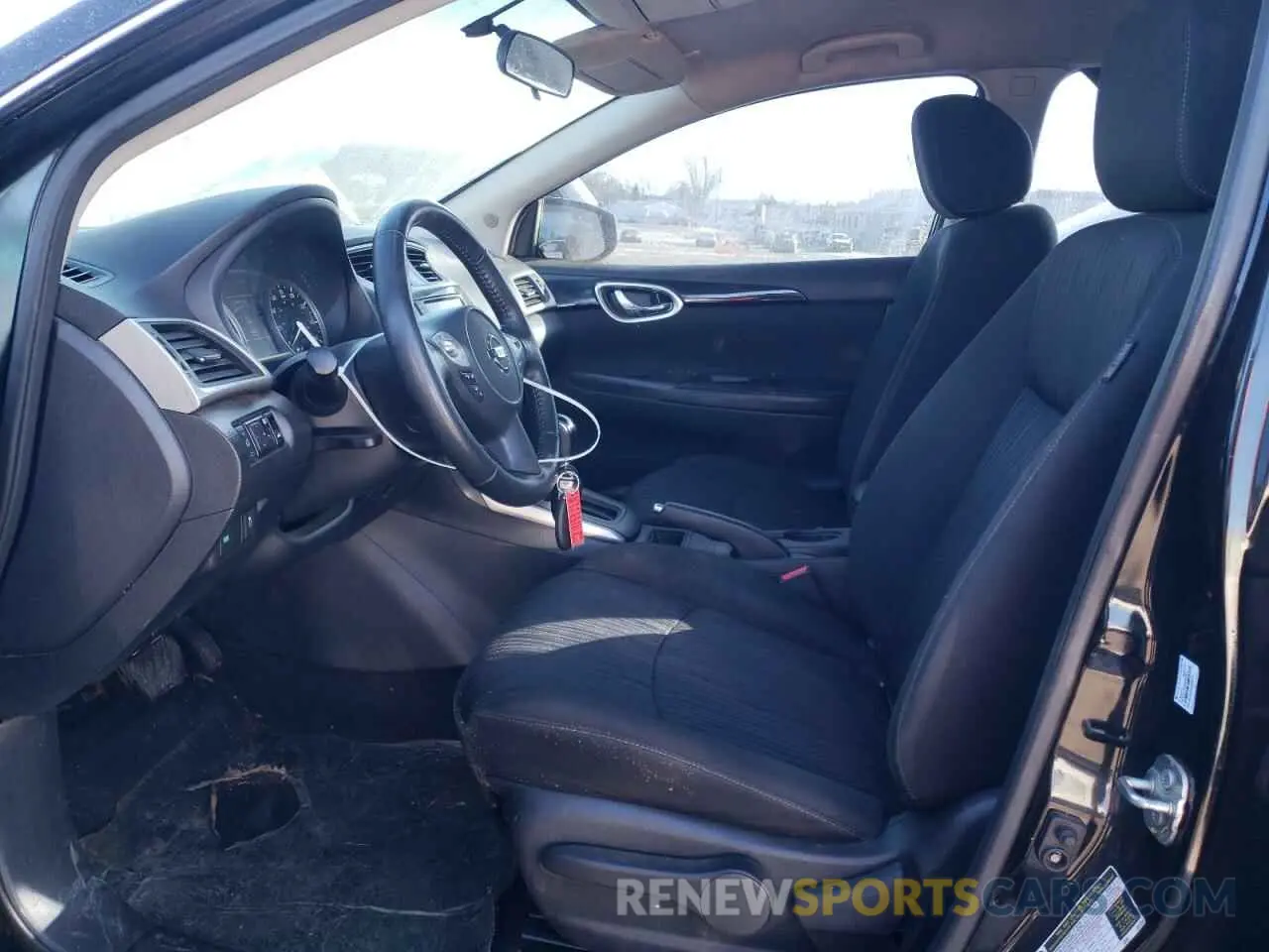 7 Photograph of a damaged car 3N1AB7AP0KL626742 NISSAN SENTRA 2019