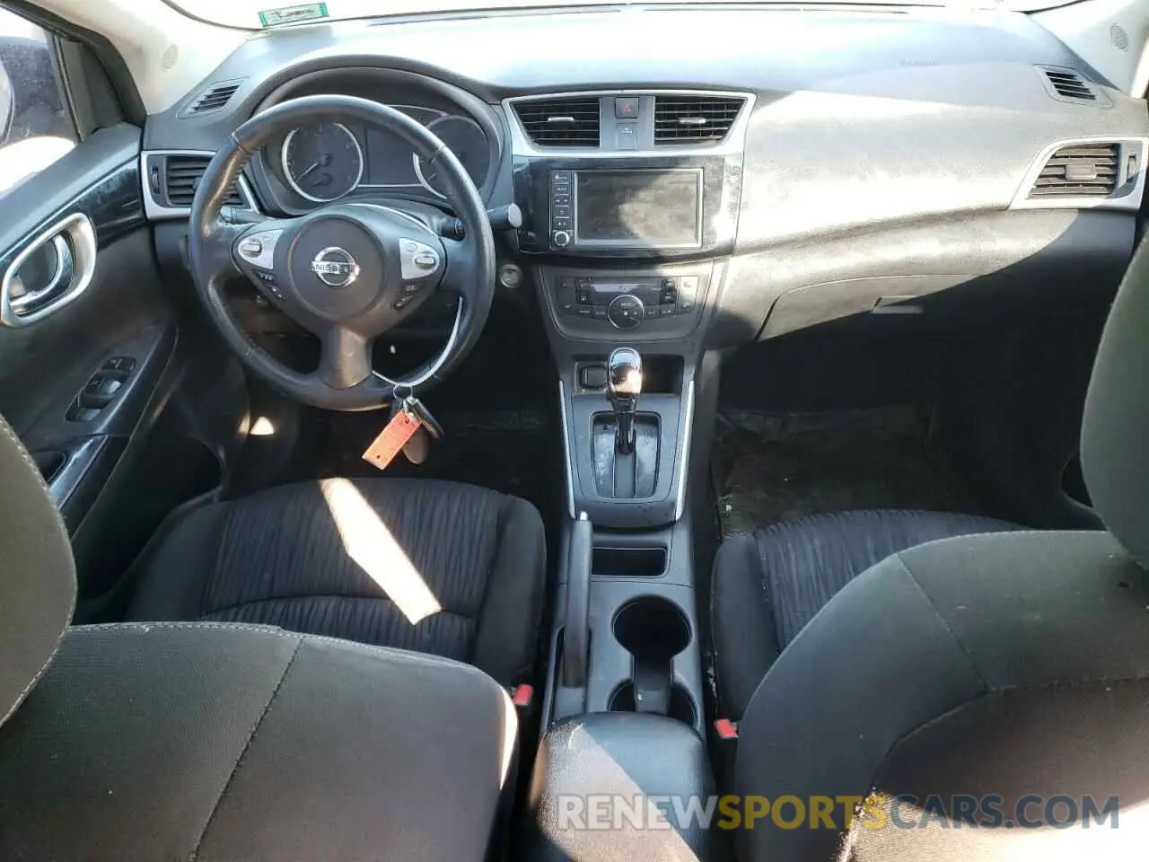 8 Photograph of a damaged car 3N1AB7AP0KL626742 NISSAN SENTRA 2019