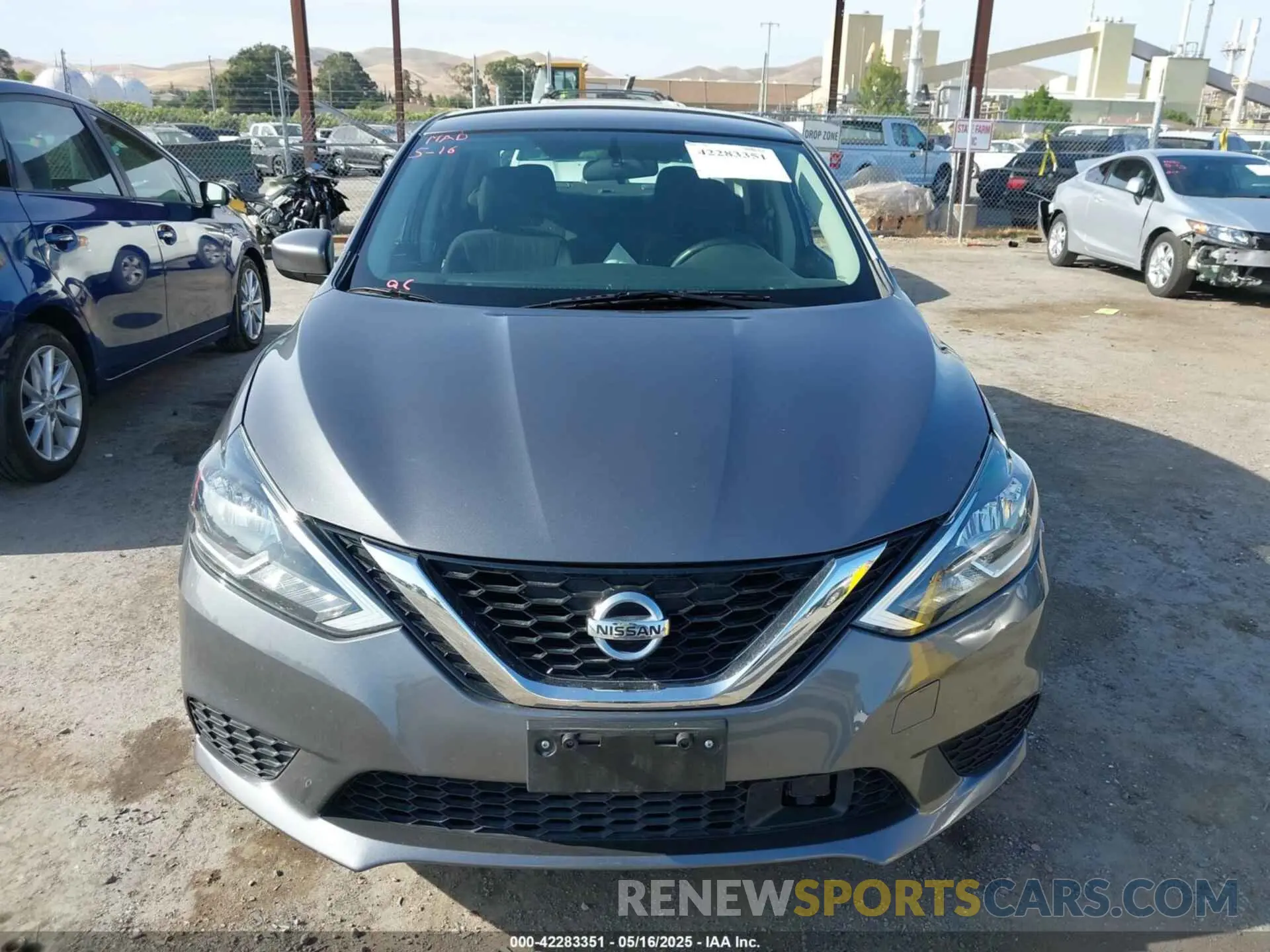 13 Photograph of a damaged car 3N1AB7AP0KL627261 NISSAN SENTRA 2019