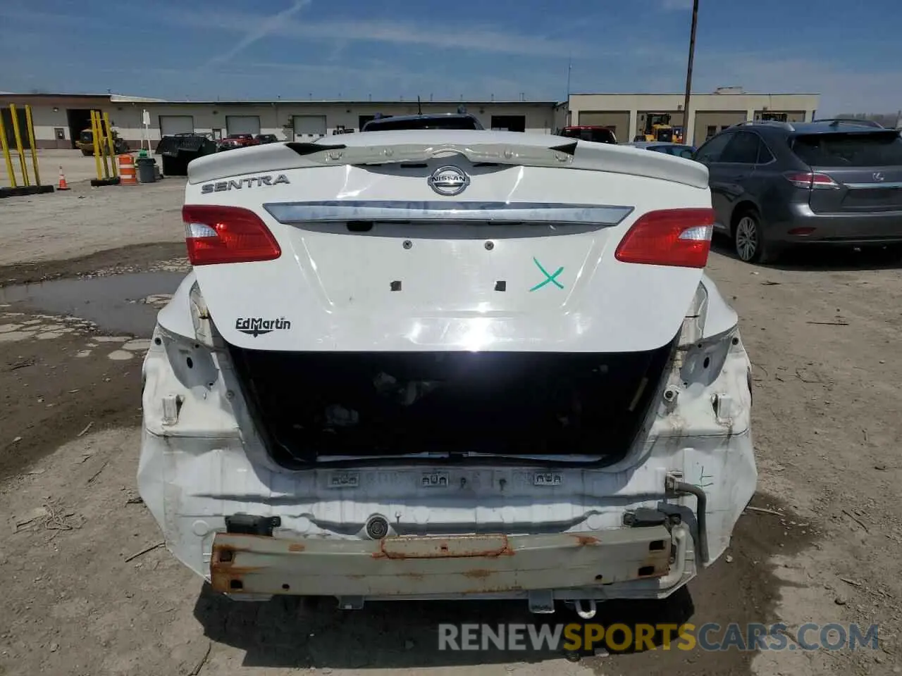 6 Photograph of a damaged car 3N1AB7AP0KY202464 NISSAN SENTRA 2019