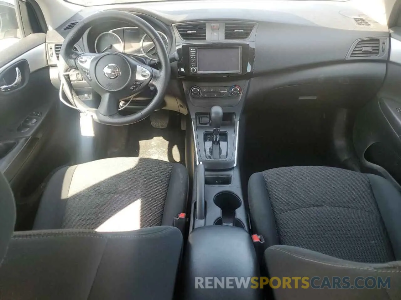 8 Photograph of a damaged car 3N1AB7AP0KY202464 NISSAN SENTRA 2019