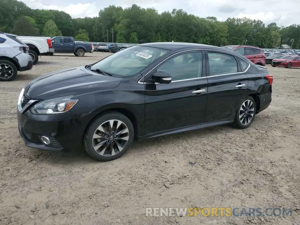1 Photograph of a damaged car 3N1AB7AP0KY210645 NISSAN SENTRA 2019