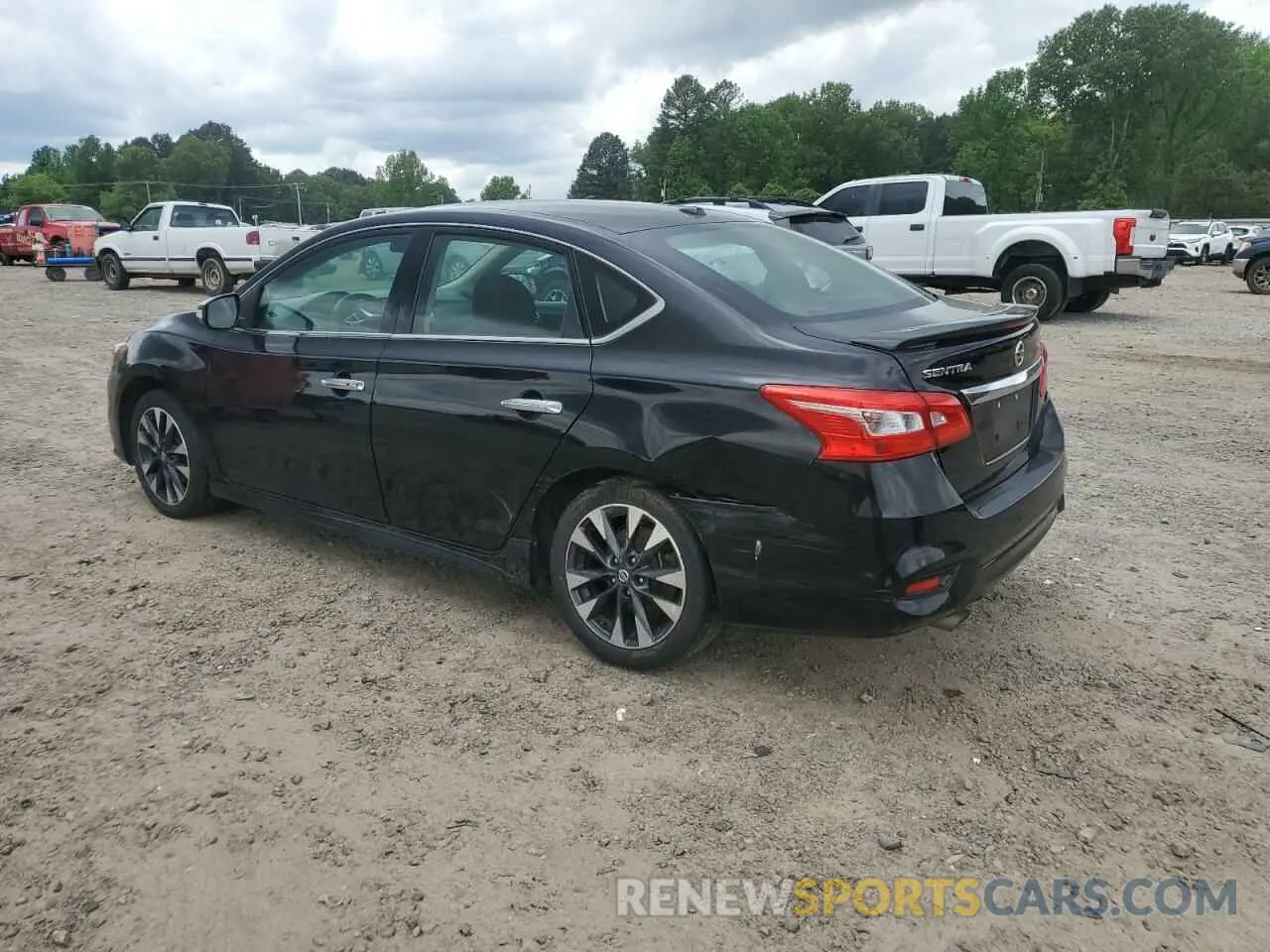 2 Photograph of a damaged car 3N1AB7AP0KY210645 NISSAN SENTRA 2019