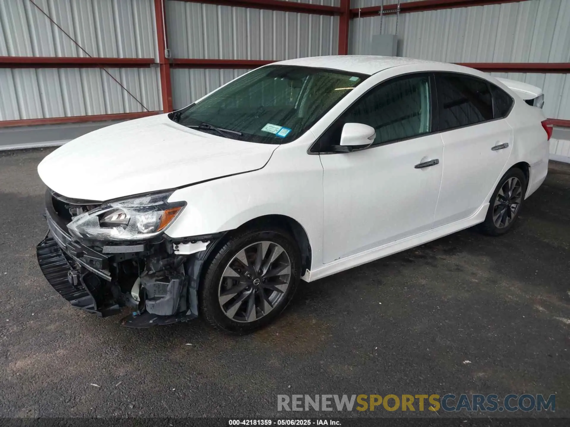 2 Photograph of a damaged car 3N1AB7AP0KY210693 NISSAN SENTRA 2019