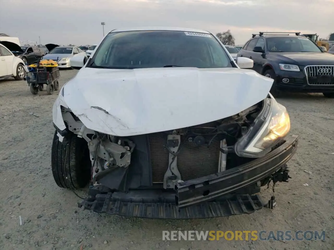 5 Photograph of a damaged car 3N1AB7AP0KY213951 NISSAN SENTRA 2019