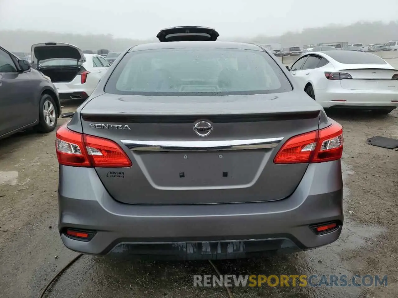 6 Photograph of a damaged car 3N1AB7AP0KY221404 NISSAN SENTRA 2019
